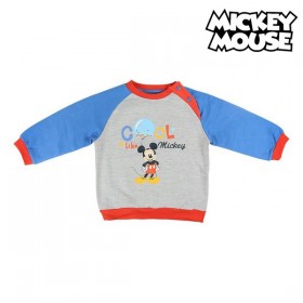 Joggingpak voor kinderen Mickey Mouse Blauw Grijs