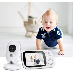 Babyphone Caméra Vidéo Bébé Surveillance 2.4 GHz