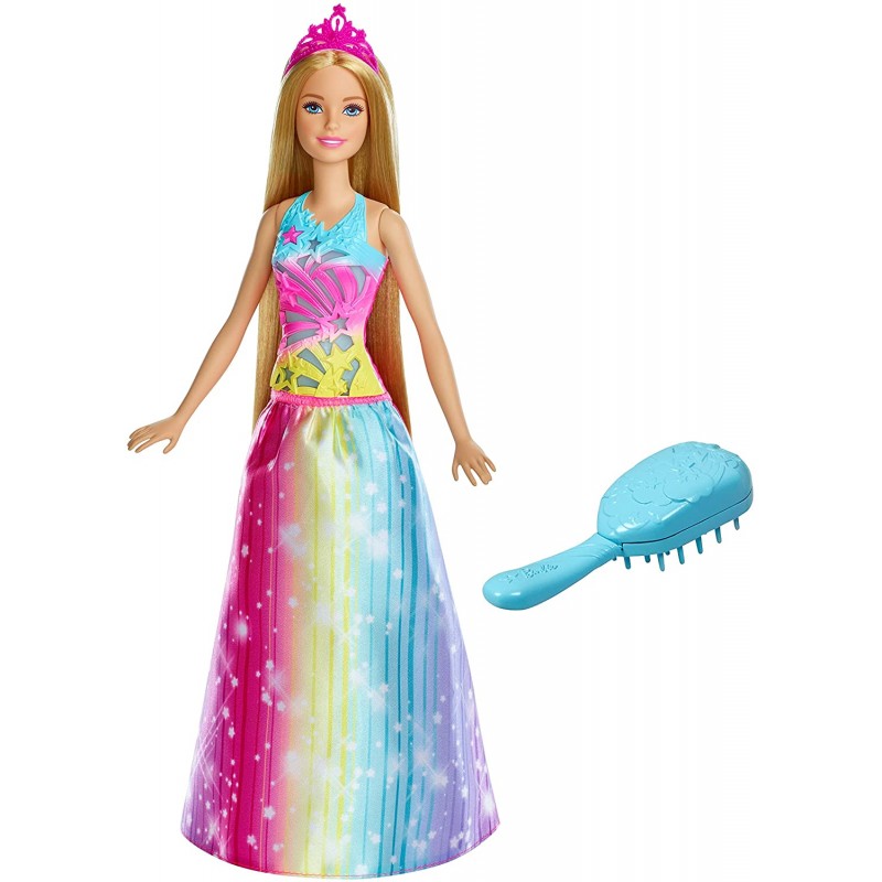Barbie princesse Arc-en-ciel sons et lumières