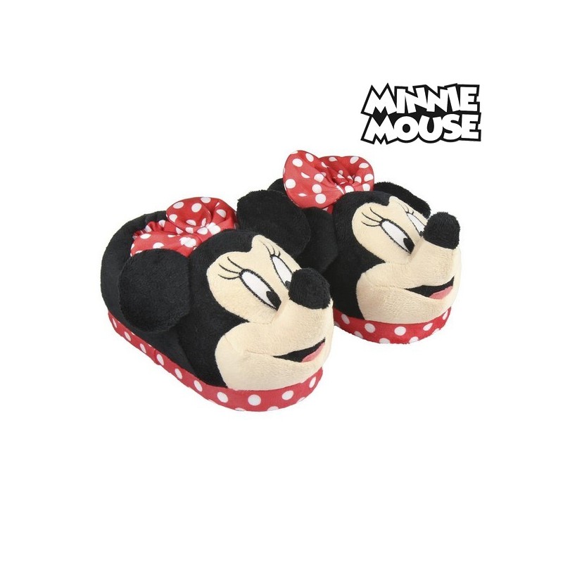 3D-Slippers Voor in Huis Minnie Mouse