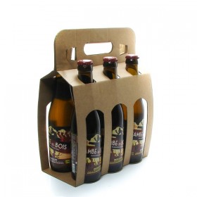 Pak van 6 Belgische Bieren Jambe de Bois Blond 6 x 33cl