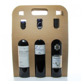 Box of 3 bottles of World Wine 3x75cl