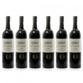 6 Bottles Château La Coustarelle AOC Cahors Rouge 2016, 6x75cl