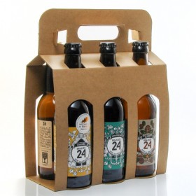 Pack van 6 gemengde smaken Brasserie Artisanale de Sarlat 6x33cl