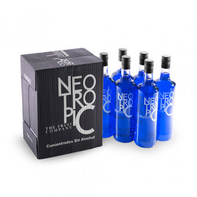 Blue Neo Tropic Verfrissende Alcoholvrije Drank 1L X 6