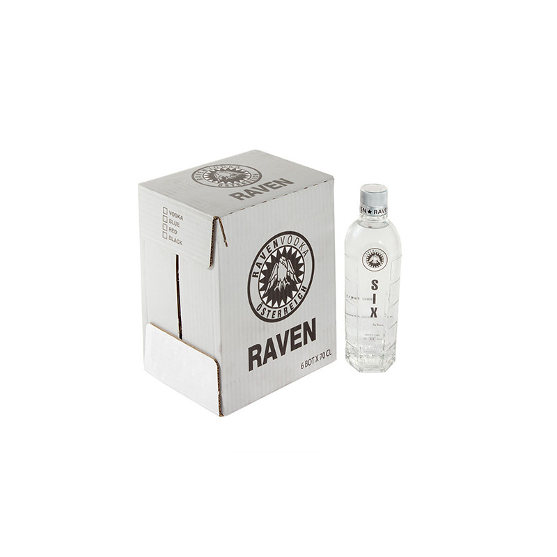 Pure Raven Vodka 70 CL X 6