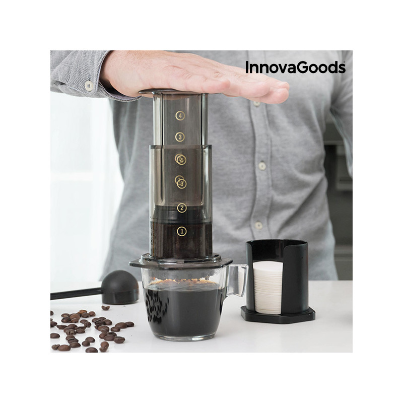 InnovaGoods Handmatige Druk-Koffiezetmachine