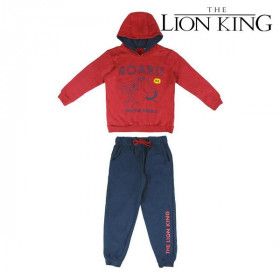 Joggingpak voor kinderen The Lion King Rood Grijs