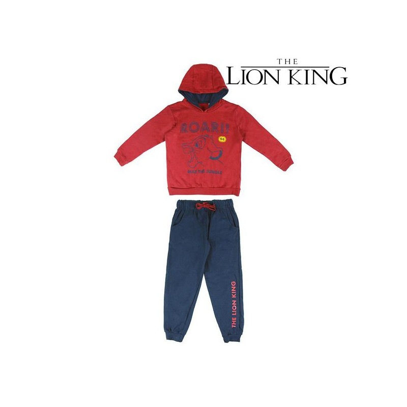 Survêtement Enfant The Lion King Rouge Gris