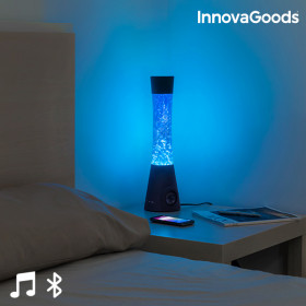 Lampe à Lave avec Haut-Parleur Bluetooth et Microphone Flow