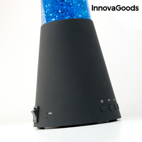 Lampe à Lave avec Haut-Parleur Bluetooth et Microphone Flow